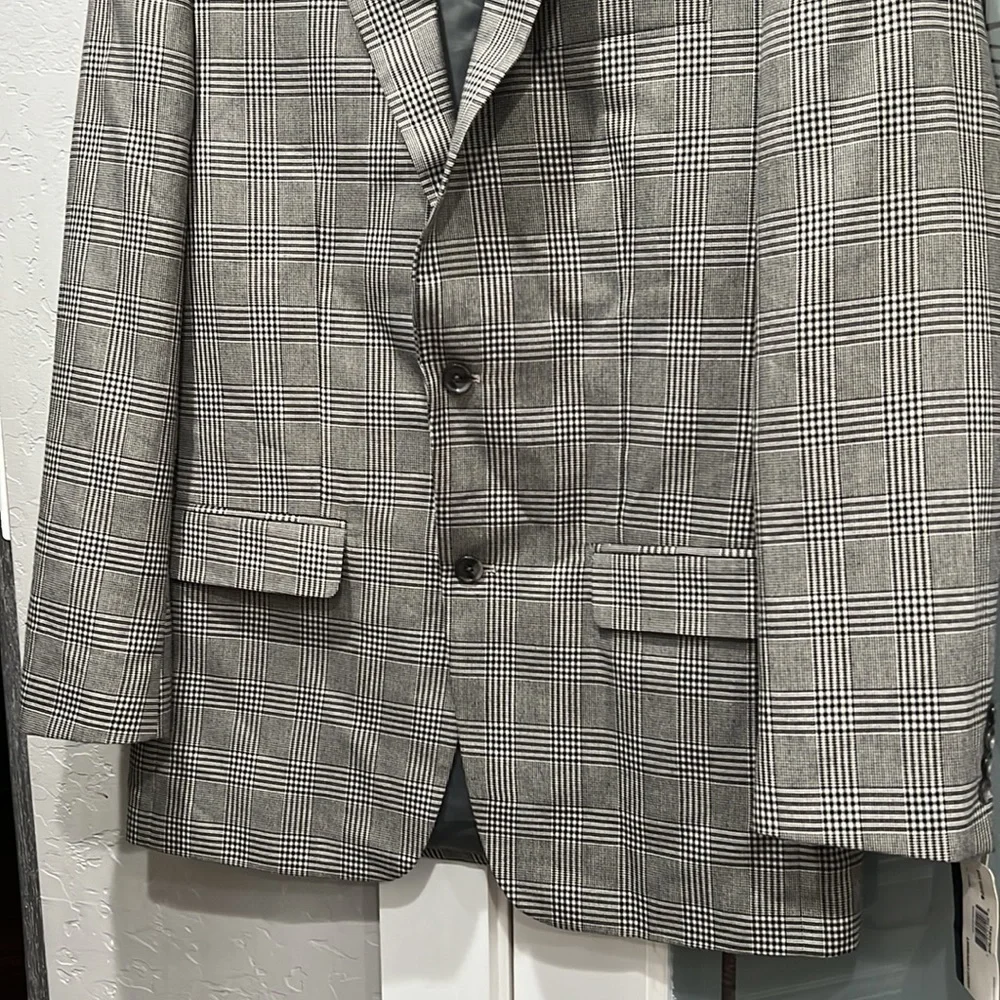 Andrew Fezza Signature collection Macy’s mens store Blazer Jacket NWT Size 40L